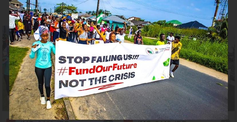 Youths in Ibeno Protest, Demand Shift to Green Energy Funding from Oil Firms