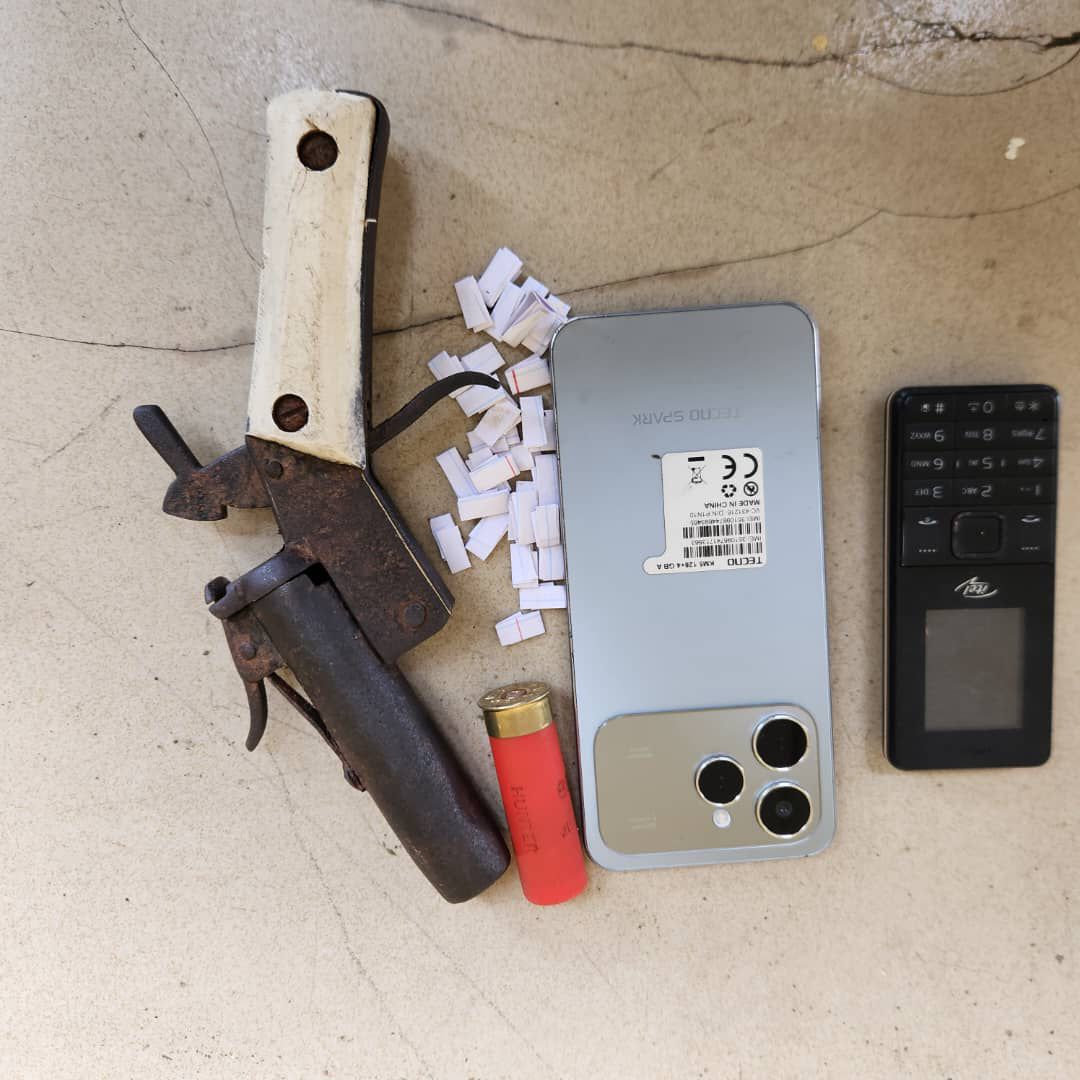 Gun, Drugs Recovered as Police Raid Criminal Hideout in Abak