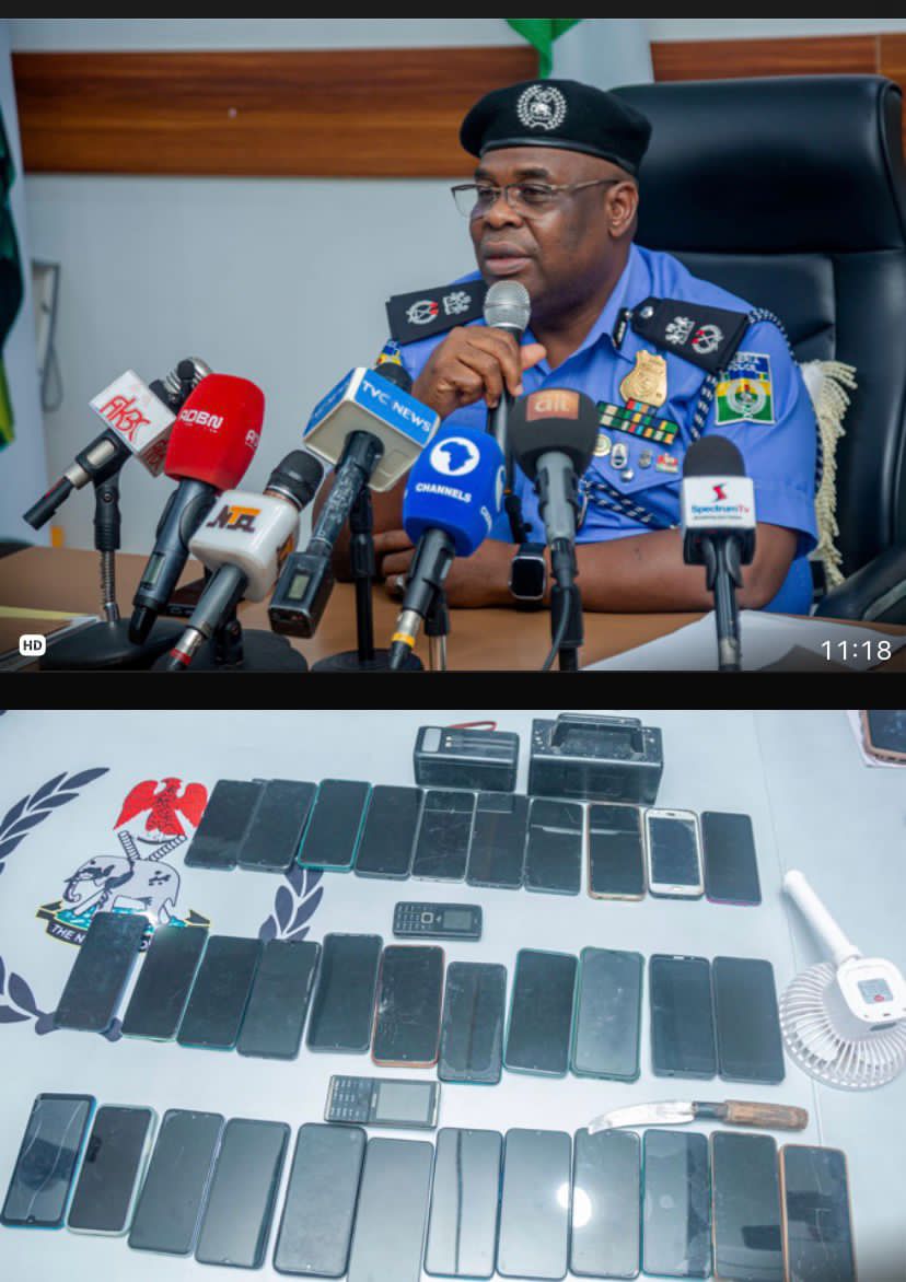 Police Uncover Suspected Cross-Border Stolen Phone Network, Recover 36 Devices in A’Ibom