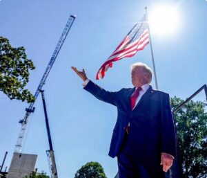 Trump Says Washington Monuments May Be His Own Legacy
