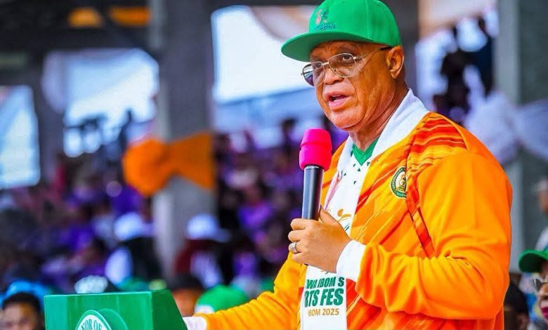 NIGERIA PITCH AWARDS HONOURS UMO ENO AS ‘FOOTBALL FRIENDLY GOVERNOR OF THE YEAR’