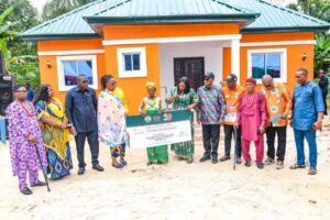 Widow’s Long Night Ends As Akwa Ibom Govt Gift Her A Home, Business Capital