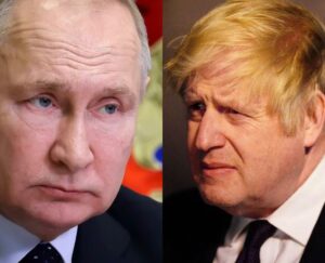 Johnson’s Ukraine Train Escapes Drone Strike Near Polish Border