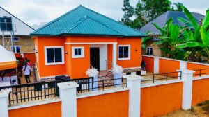 Eno Gives New Home, N500,000 Support To Late Police Officer's Family