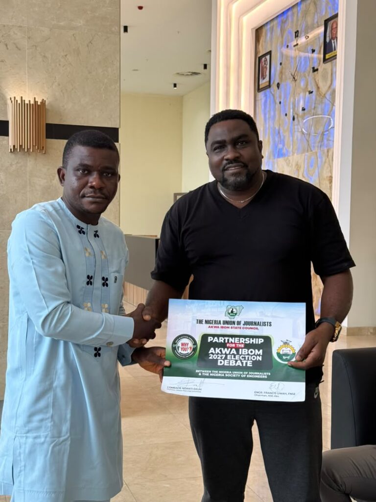 A’Ibom 2027: Engineers Join NUJ To Give Election Debate Technical Backbone