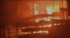 11 Die As Fire Sweeps Through Indonesian Market Area