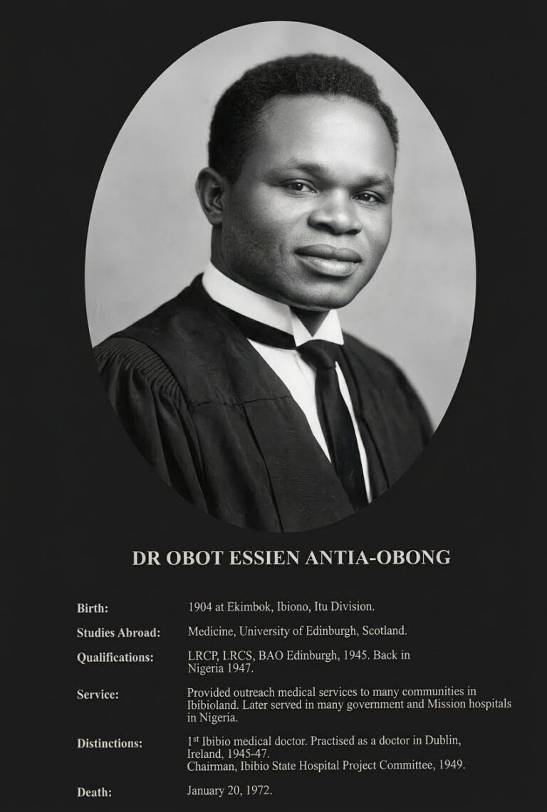 DR. OBOT ESSIEN ANTIA-OBONG