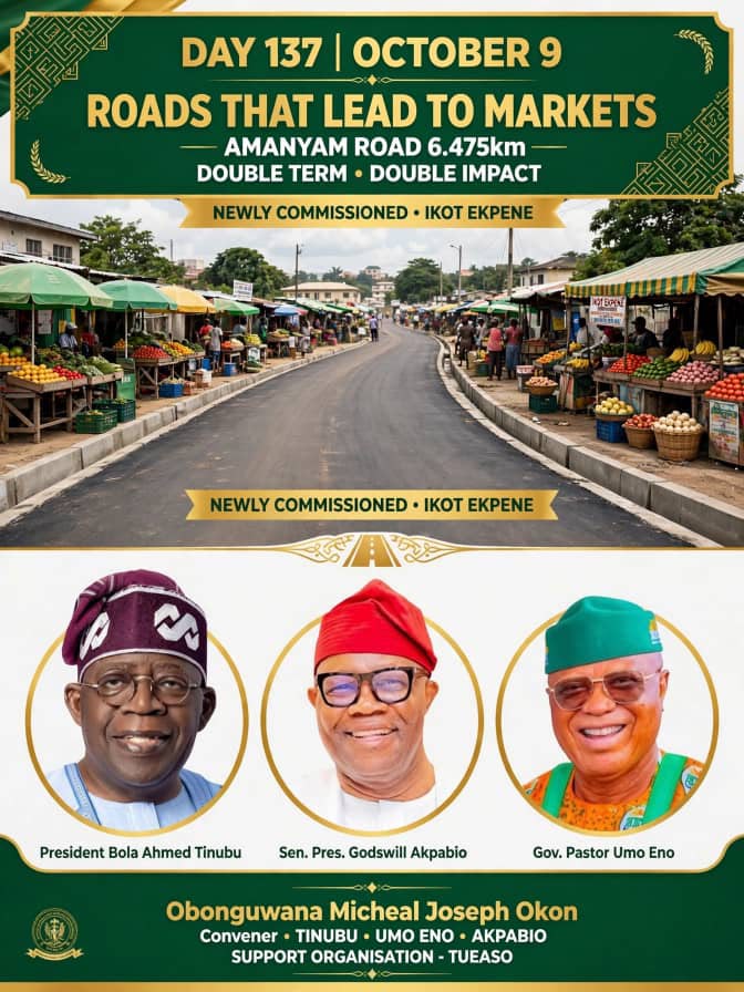 DAY 137 | OCTOBER 9 | ROADS THAT LEAD TO MARKETS - AMANYAM ROAD DOUBLE TERM DOUBLE IMPACT
