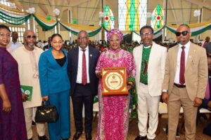 Eno Pledges To Clear ₦111bn Gratuity Arrears Before End Of First Term As CAN Honours Him With Christian Icon Award